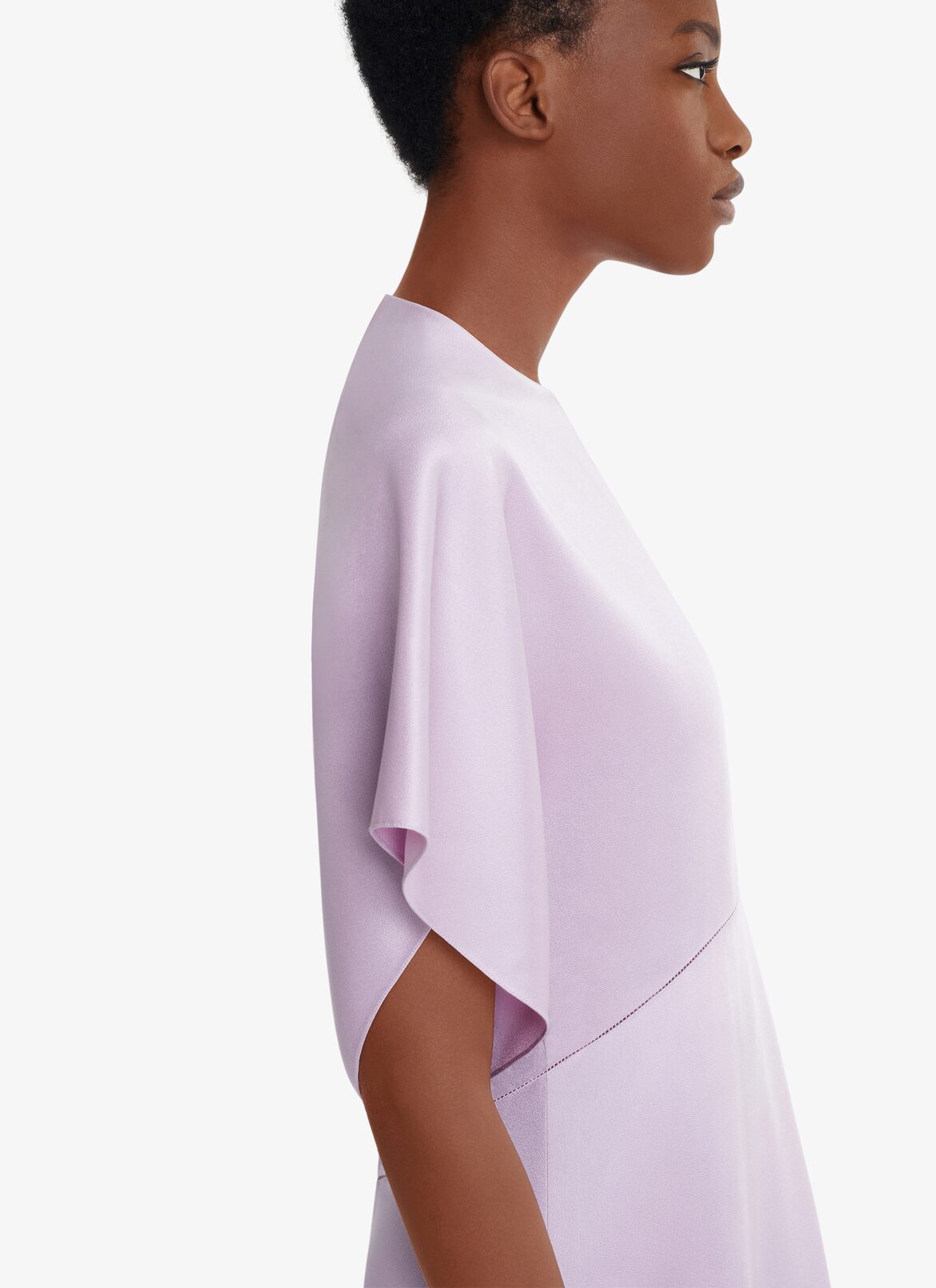 MIDI T-SHIRT SLEEVE SKATER DRESS ALAÏA PARME MIDI T-SHIRT SLEEVE SKATER DRESS